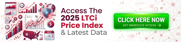 2025 long-term care insurance price index, LTC insurance costs, statistics and data