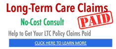Long Term Care Insurance Claims Assistance