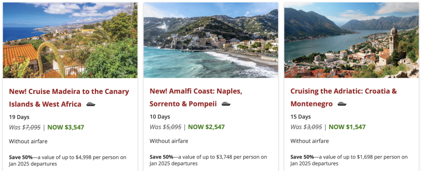last minute travel deal October 29