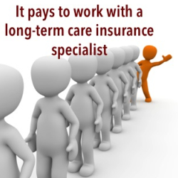 Find a long-term care insurance specialist