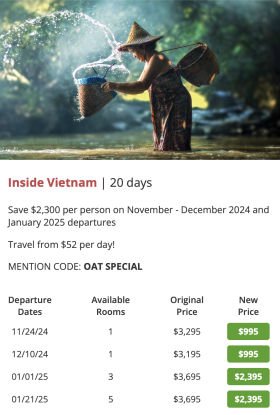 last minute travel deal October 22