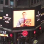 Times Square Billboard Features Long Term Care Insurance Association Director