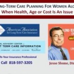 long term care insurance planning for single women