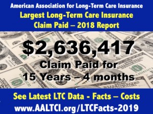 Long term care insurance claims 2019