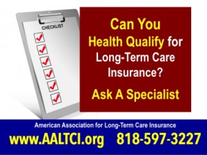 Long term care insurance costs and health